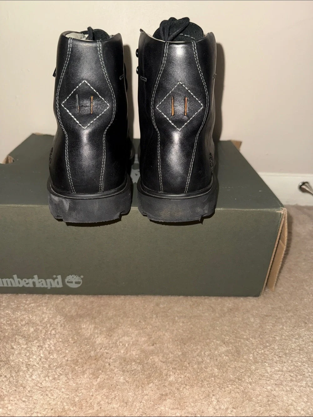 Timberland branded shoebox